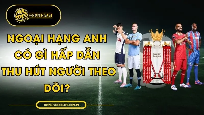 Ngoại Hạng Anh Có Gì Hấp Dẫn Thu Hút Người Theo Dõi?